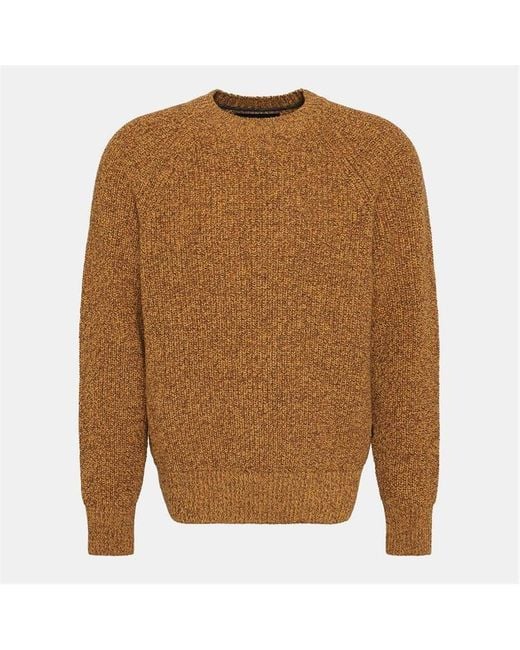 Barbour Orange B.li Griffiths Crew Sn44 for men
