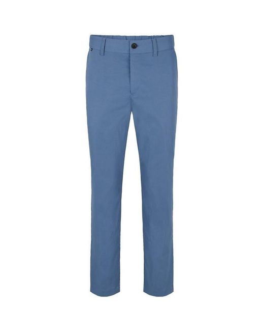 Boss Blue Perin Straight Leg Trouser for men