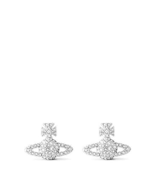 Vivienne Westwood Black Jewel Grace Stud Earrings