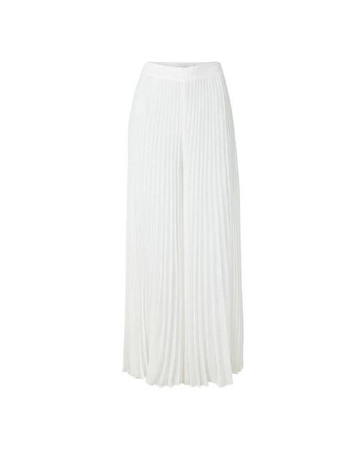Ted Baker White Wl Pleat Trsr Ld99