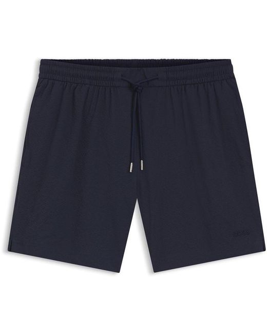 Boss Blue Swim Shorts for men