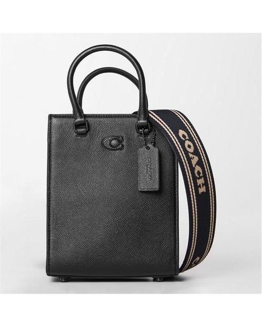 COACH Black Crossg Tote Bag