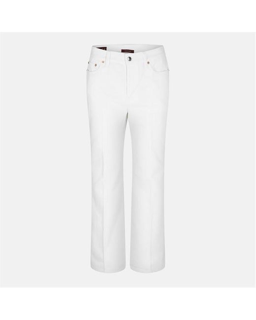 Gucci Gray Cropped Flare Jeans