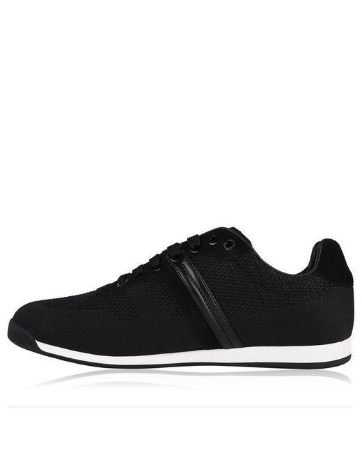 boss athleisure low top knit 