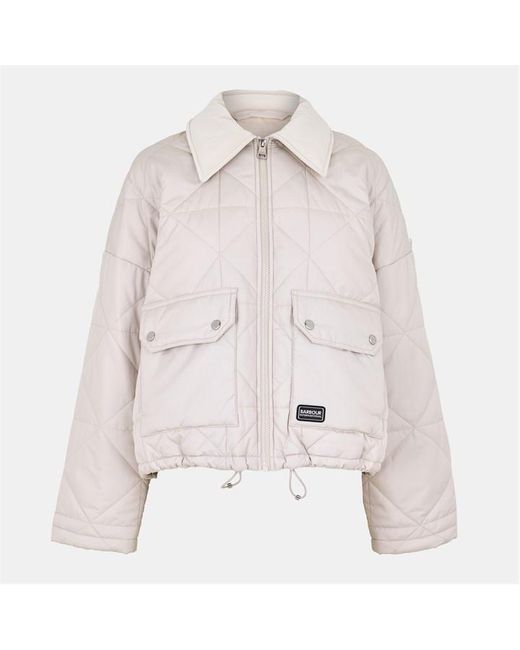 Barbour Natural Juliana Quilted Jacket