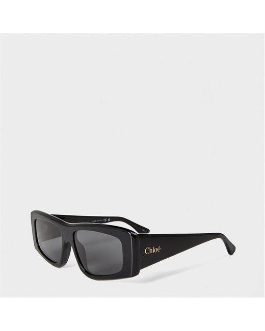 Chloé Black Ch0299S Rectangle Sunglasses