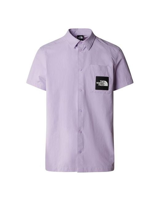 The North Face Purple Tnf Murry Shirt Sn42 for men