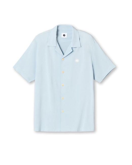 Pretty Green Blue Plain Short-Sleeve Regular Fit T-Shirt for men