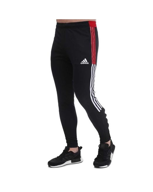 Adidas Black Tiro 21 Aeroready Track Pants for men