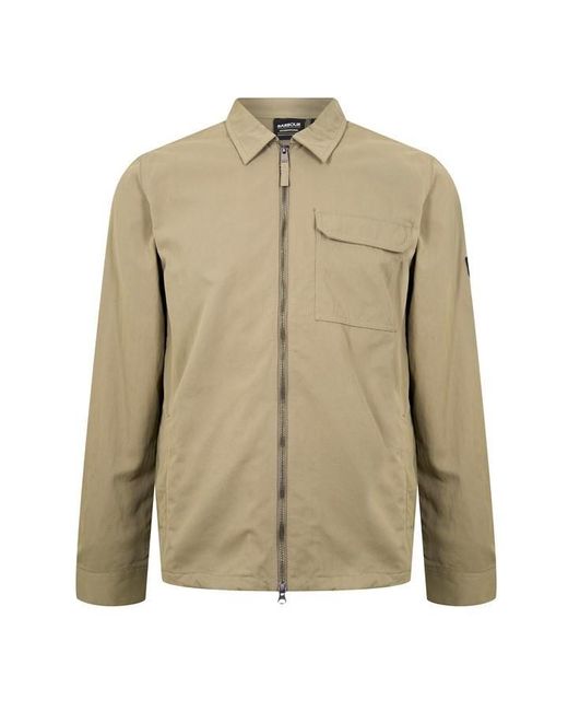 Barbour Green B.Intl Maze Peached Overshirt for men