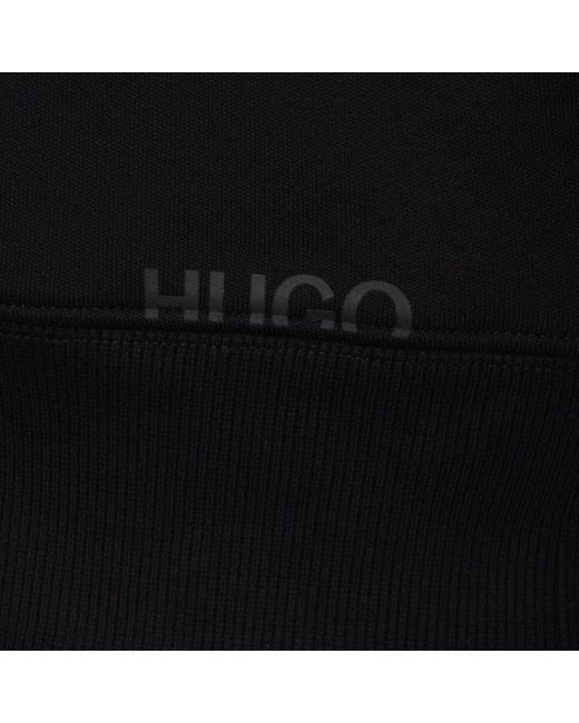 hugo dayfun logo hooded sweatshirt