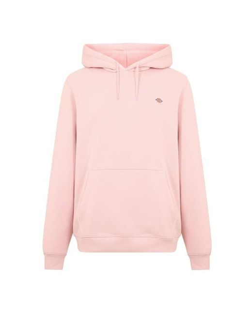 Dickies Pink Oakport Over-The-Head Hoodie for men