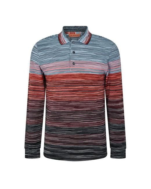 Tシャツ・カットソー MISSONI Embroidered Piquet Polo Shirt Missoni Embroidered Piquet Polo Shirt for Men – LOZURI®