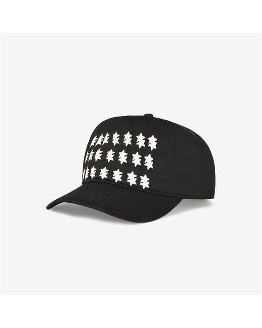 Cole Buxton Black Cole Star Prnt Cap for men