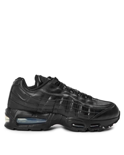 Nike Black Air Max 95 Leather Big Bubble for men