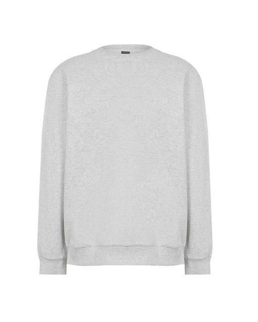 lululemon athletica Gray Steadystate Crew Sweatshirt for men