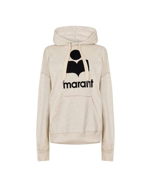 Isabel Marant Natural Mansel Hooded Sweatshirt