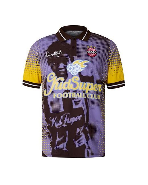 Kidsuper Purple Kidsuper Footy T Sn44 for men