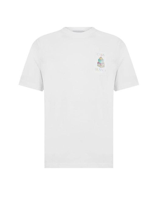 Casablancabrand White Objects En Vrac T-shirt for men
