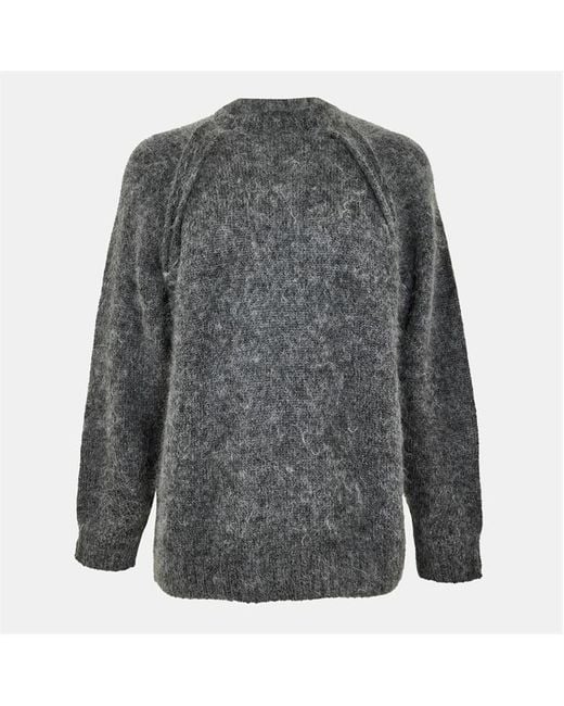 Undercover Gray Streetwear Crew Neck Jumper for men
