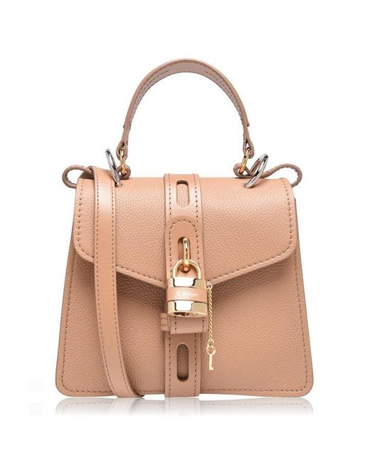 Chloé Pink Aby Small Satchel Bag