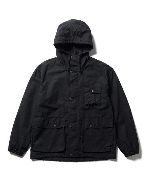 Snow Peak Black Light Dobby Cloth Parka for men