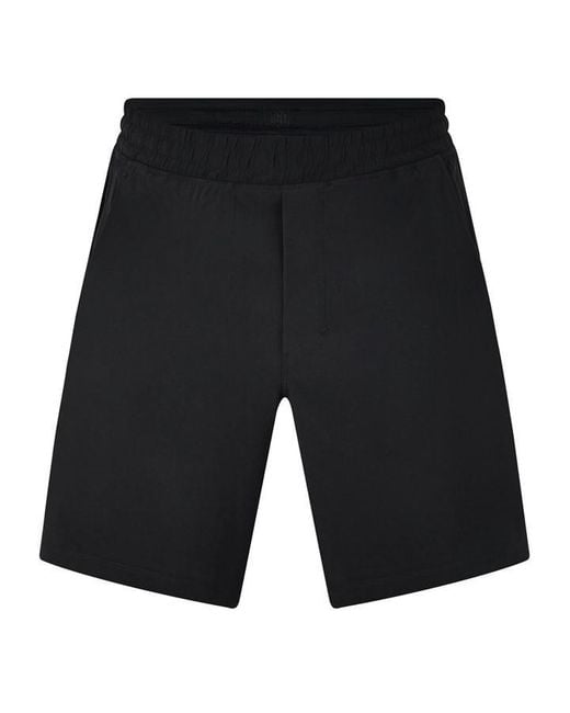 lululemon athletica Black Mesh Pace Breaker Lined 7 Running Shorts for men