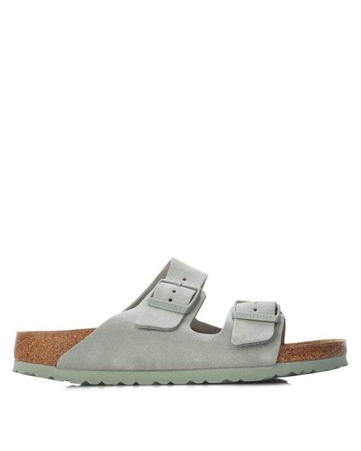 Birkenstock White Bstk Arizona Sandals Ld64