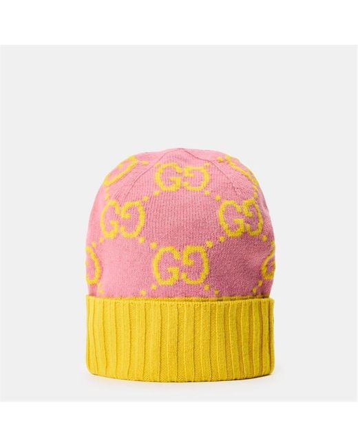 Gucci Pink Knitted Beanie