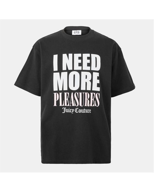 Pleasures Black Dice T Shirt for men