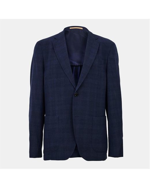 Boss Blue Hstn Pcs Lp Unf Suits for men
