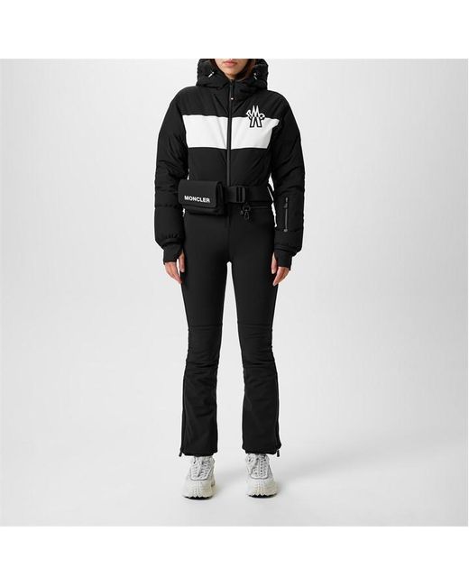 Moncler Black Down-Filled Ski Suit