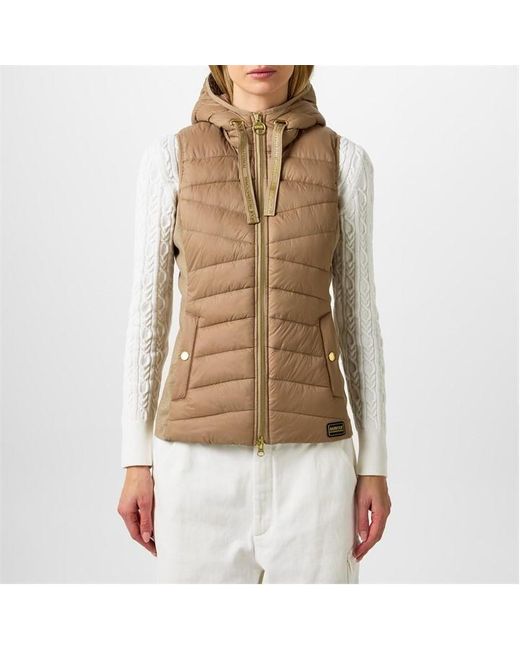 Barbour Brown Gridlock Gilet