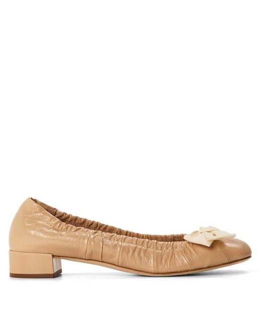 Prada Natural Ballet Pumps