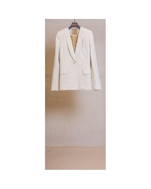 Uma Wang Natural Kiran Jacket Blazer