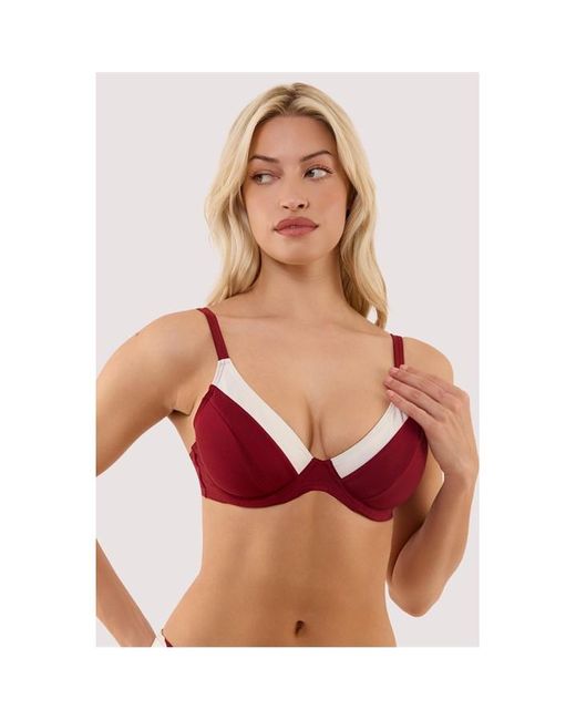 Wolf & Whistle Stasia And Ivory Fuller Bust Underwired Bikin