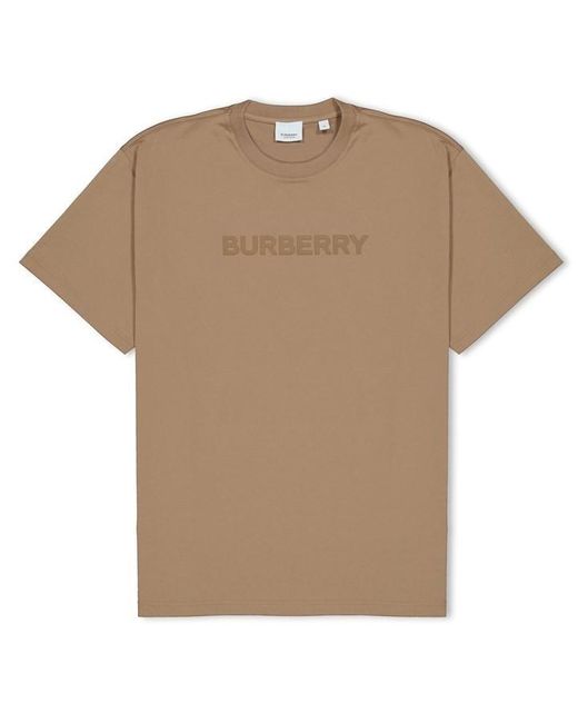 Burberry Natural Harriston T Shirt for men