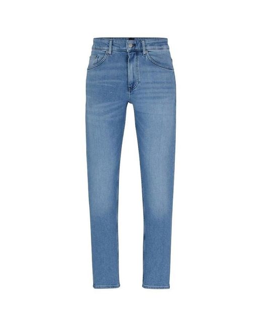 Boss Blue Taber Straight Leg Jeans for men