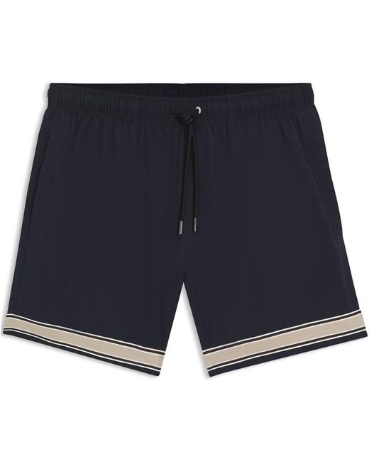 Boss Blue Swim Shorts for men