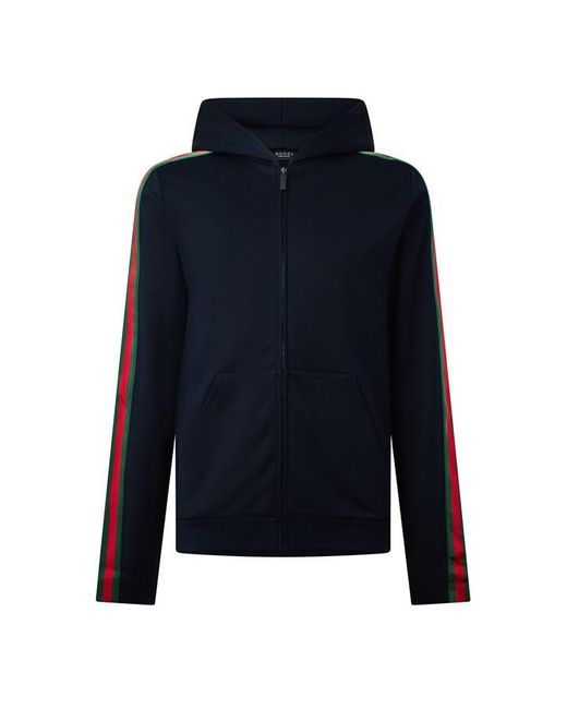 Gucci Black Silk Cotn Web Sn63 for men