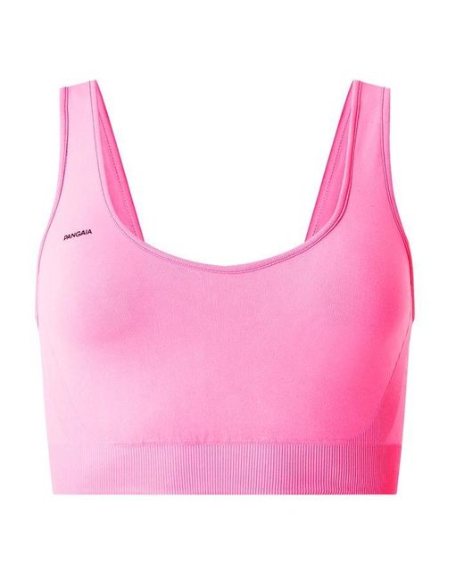PANGAIA Pink Activewear Sports Bra 2.0