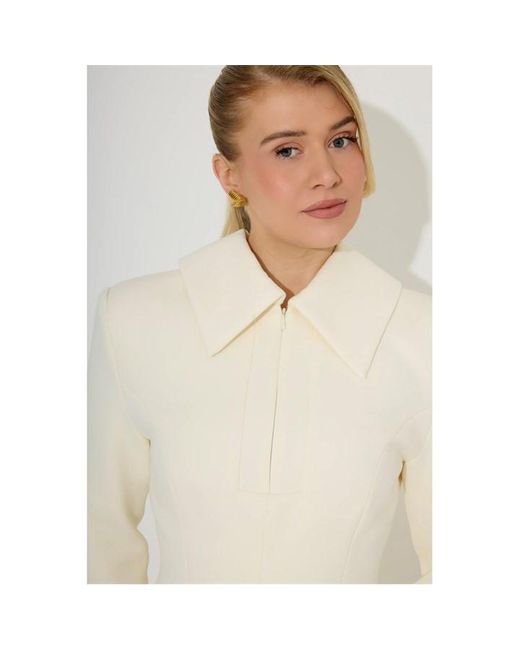 Odd Muse White Mini Dress