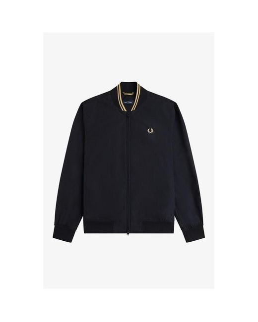 Fred Perry Blue Bomber Jacket for men
