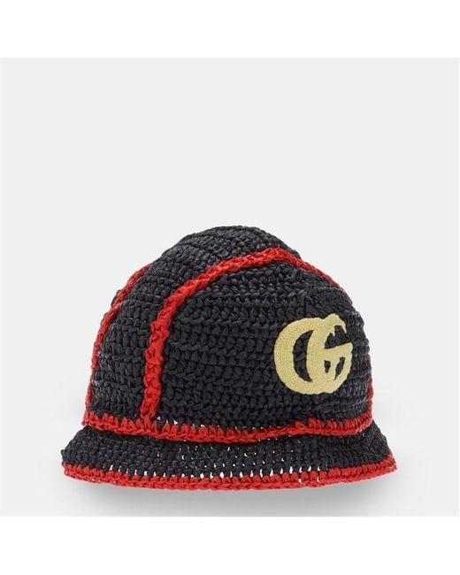 Gucci Red Bucket Hat