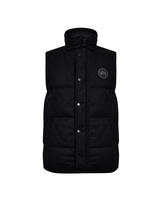 Canada Goose Black Garson Quilted Dynaluxe Gilet for men