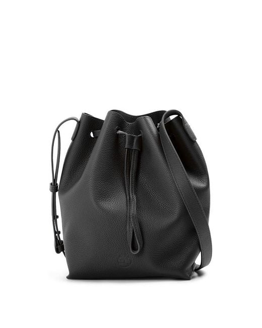 Timberland Black Tuckerman Leather Bucket Bag