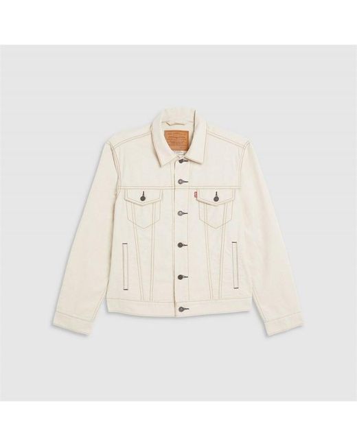 Levi's Natural Trucker Denim Jacket for men