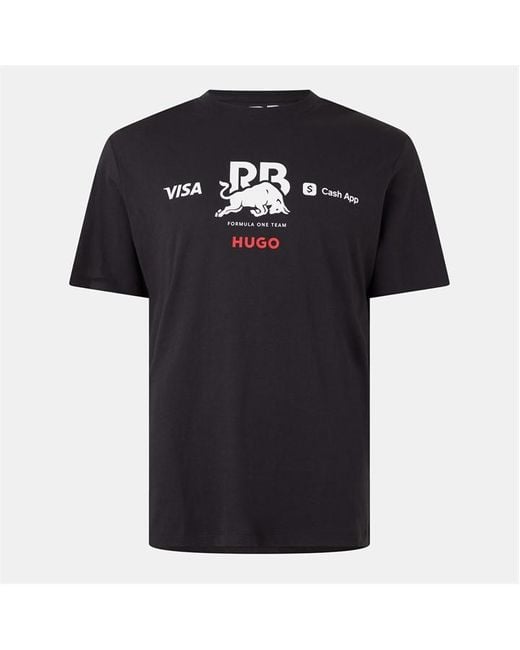 HUGO Blue Racing Bulls Daniel Ricciardo T-Shirt for men