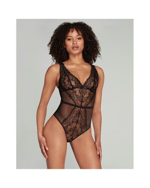 Agent Provocateur Brown Leni Bodysuit