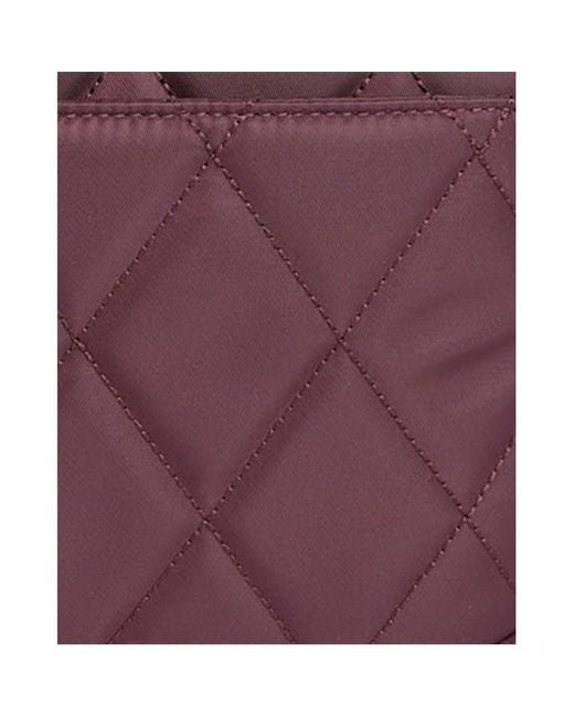 Barbour Purple Quilted Crossbody Bag